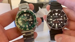 Double Seiko Unboxing - First look at the SKX and SRPD [5KX] side by side!