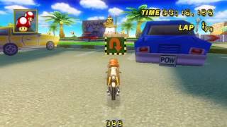[Mario Kart Wii World Record] Coconut Mall - 00:34.274 - TakemiMall