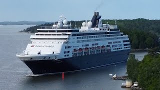 Cruise ship Vasco Da Gama arriving in Port of Turku | Nicko Cruises