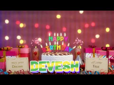 DEVESH Happy Birthday Song with Names 🌟 Happy Birthday to You