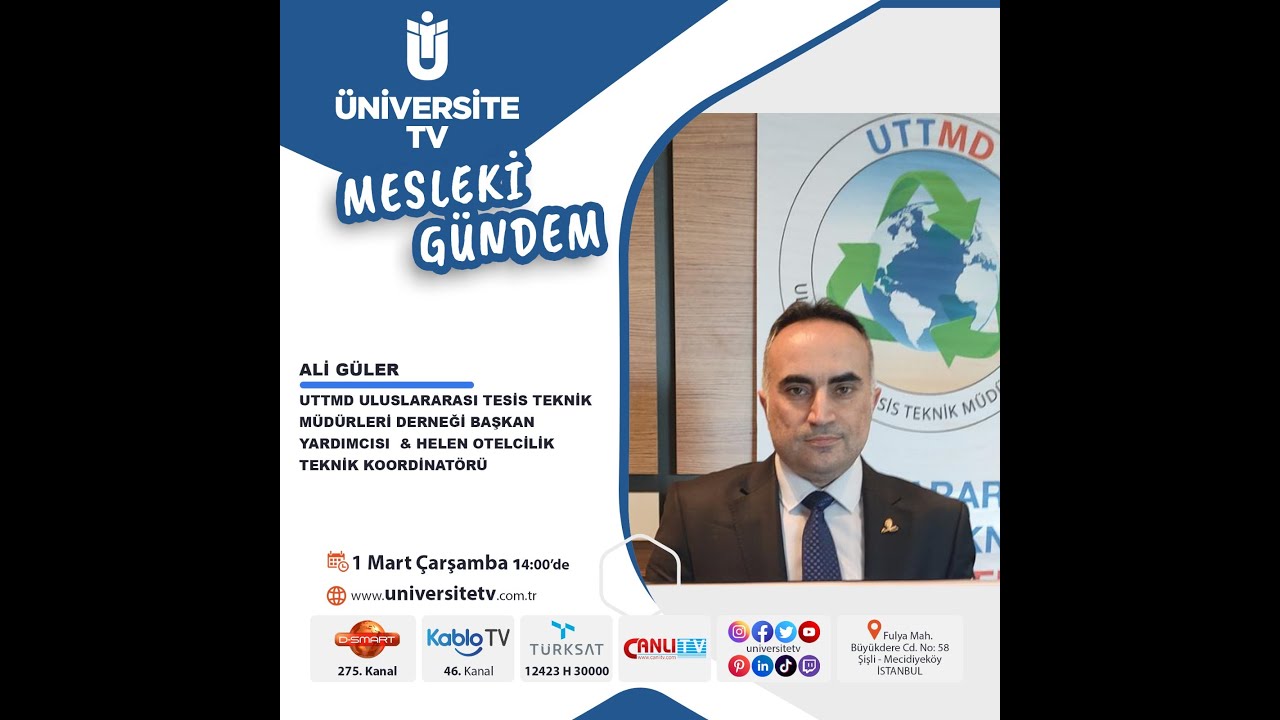 ALİ GÜLER UTTMD DERNEĞİ, TEKNİK MÜDÜRLER NEDİR VE GÖREVLERİ NELERDİR