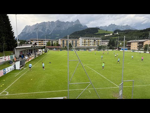 Idyllischer Sportplatz in Österreich: SK Bischofshofen-FC Kufstein 2:1 - Regionalliga West