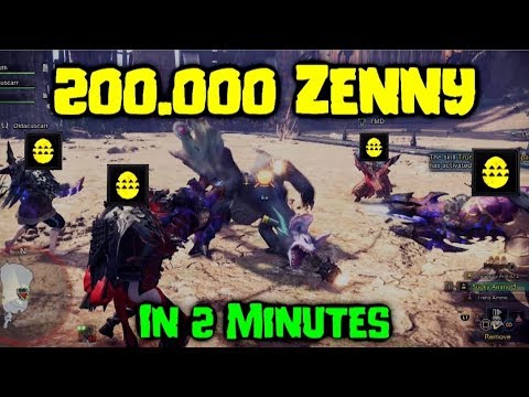 New Years Event Quest | Fastest Zenny Farm | MHW Iceborne
