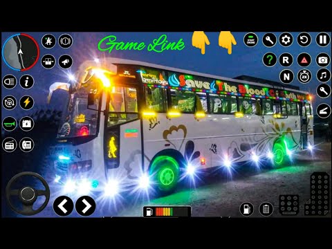 Indian Bus Uphill Bus Games 3D । Bus Simulator 21 - Modern Bus Simulator 3D Game । 2023 New Bus Game