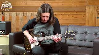 Video thumbnail for Patrick James Eggle Macon Special Redwood Top Tobacco Burst by The Peach Boutique