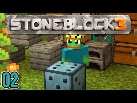 Minecraft: StoneBlock 3 Ep. 2 - Uh Oh