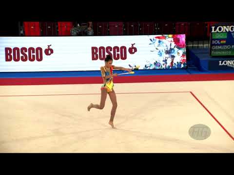 GENUZIO PAZ Francesca (BOL) - 2019 Rhythmic Junior Worlds, Moscow (RUS) - Qualifications Clubs