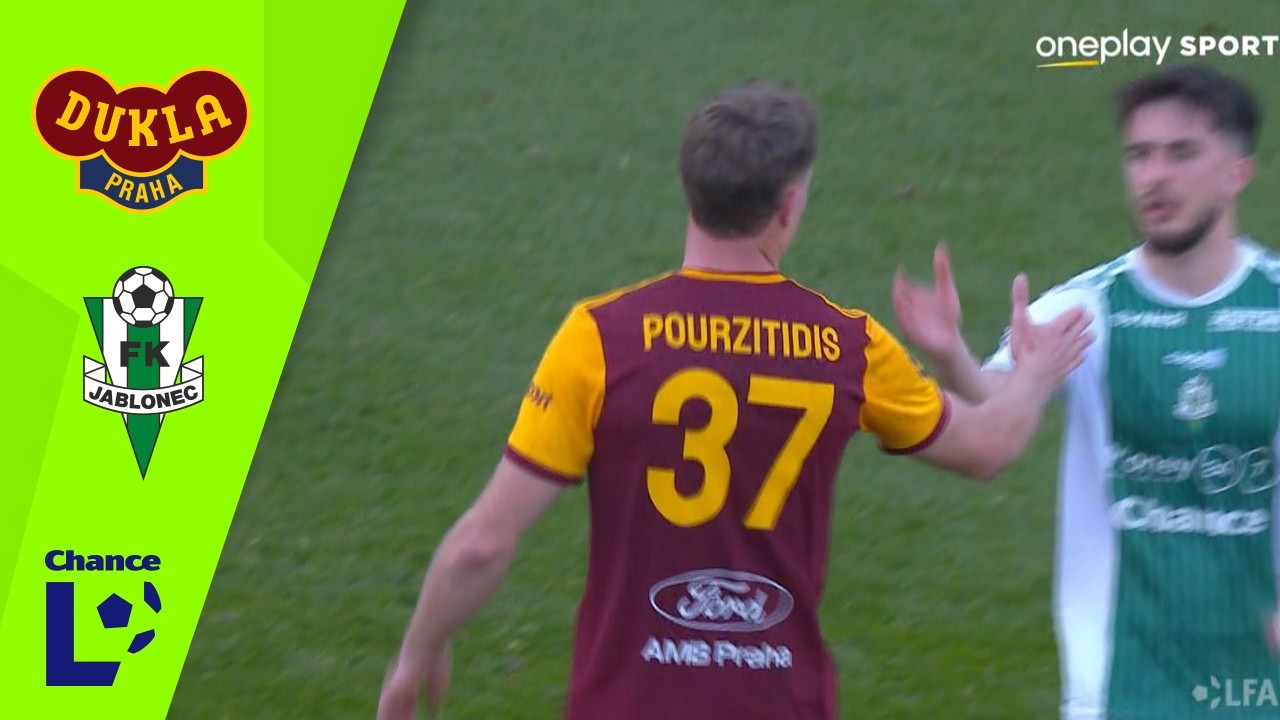 Dukla Praha vs FK Jablonec Highlights