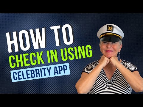 How to check in using the Celebrity App