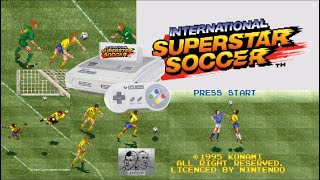 International Superstar Soccer ISS SWEDEN - SNES - C&M Playthrough