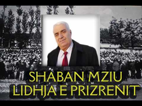 Shaban Mziu - Lidhja e Prizrenit