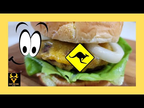 Eating KANGAROO burgers for the FIRST time! and fossil farm box opening