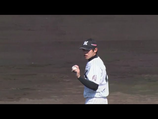 【ファーム】マリーンズ・チェンがリリーフで圧巻の投球を見せる!! 2018/4/28 M-L(ファーム)