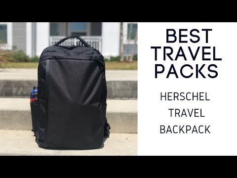 Herschel Travel Backpack Review - Stylish and Minimal 30L Travel Bag