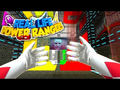 Realistic Minecraft - THE RED POWER RANGER!!