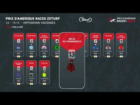 LES PARTANTS - PRIX D'AMERIQUE LEGEND RACE