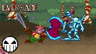 Power Piggs of the Dark Age (Evercade - Piko Interactive Collection 1) Gameplay