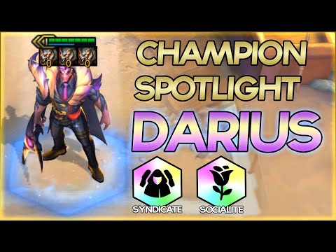 DARIUS CHAMPION SPOTLIGHT: THE UNKILLABLE BEYBLADE | TFT Set 6 PBE