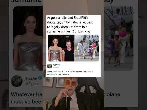 Angelina Jolie and Brad Pitt's daughter, Shiloh, filed a request to legally drop Pitt from her