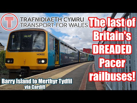 The last of Britain's DREADED Pacer Railbuses!