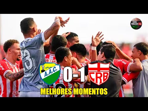 Coruripe 0 x 1 CRB - Melhores Momentos - COMPLETO - Alagoano 2024