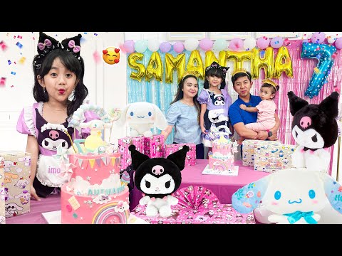 SAMANTHA ULANG TAHUN KE 7 SERBA CINNAMOROLL 😍 KOMPILASI VIDEO #40