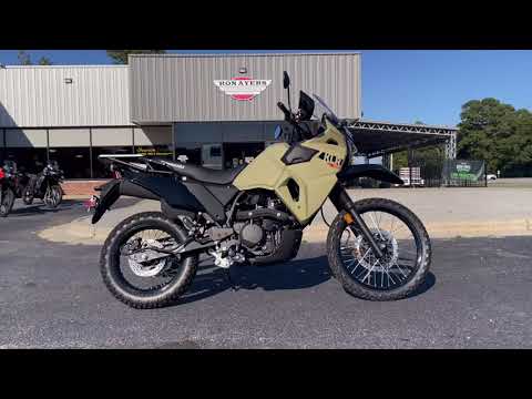 2022 Kawasaki KLR 650 in Greenville, North Carolina - Video 1