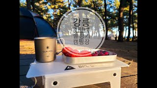 강릉 연곡해변 솔향기 캠핑장