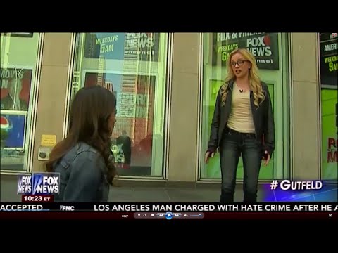 04-02-16 Kat Timpf on The Greg Gutfeld Show - Millennials Find Offensive Stuff in NYC