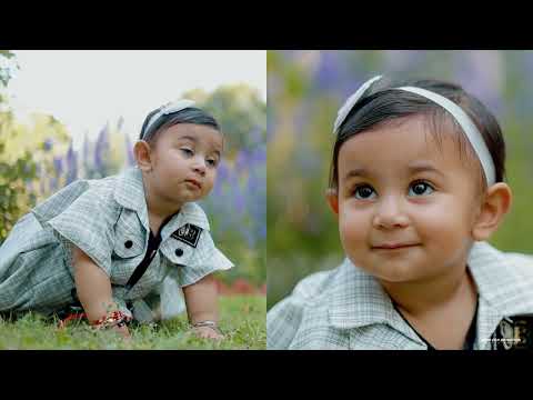 Samika's First birthday pre shoot || Ridhi Films