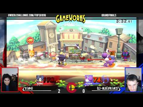 X (Sonic) Vs. HLG|JFK (Yoshi) - Grand Finals