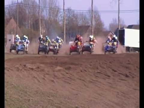 Start 2e reeks zijspannen MCLB @ Hamme 21.4.13