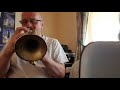 Doc Severinson Isn't She Lovely. B Flat Cornet plays Super G'S!