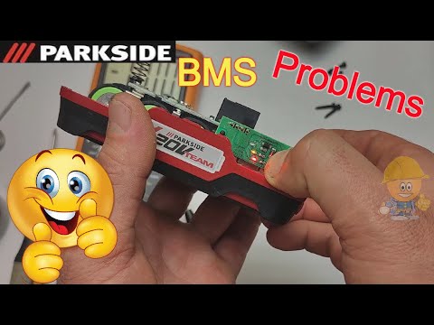PARKSIDE 20V 2Ah Lithium Battery Repair BMS Problems Fuse Parkside X20V TEAM