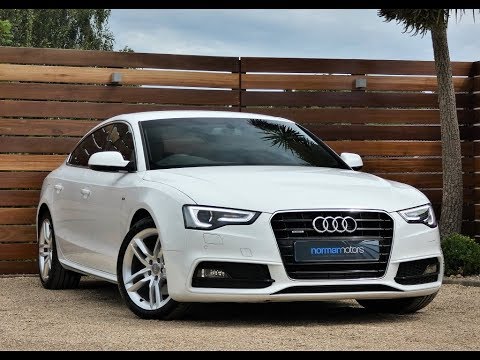 Audi A5 Sportback TDi S Line Quattro offered by Norman Motors, Dorset