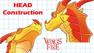 How to Draw a DRAGON HEAD