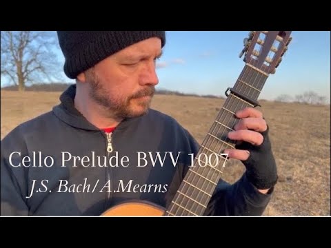 Cello Prelude BWV 1007 - Bach/Mearns, Guitar by Enrico Bottelli
