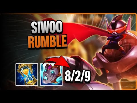 DK Siwoo TOP Rumble vs Gragas | 15.6