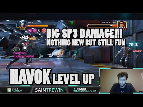 6 Star HAVOK | Level Up and Gameplay | Marvel Contest of Champions