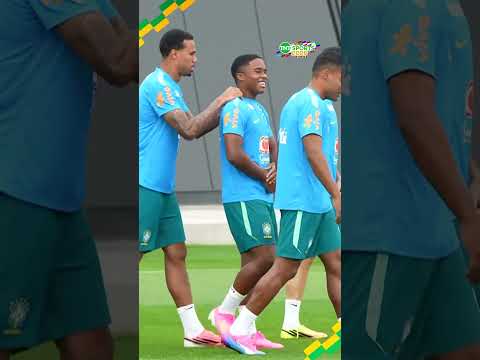 O ENDRICK É O XODÓ DA SELEÇÃO, NÃO TEM JEITO! 😂 #shorts