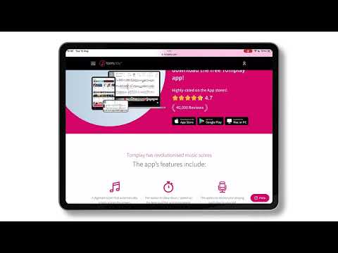 How to install the Tomplay app on your iPad or iPhone