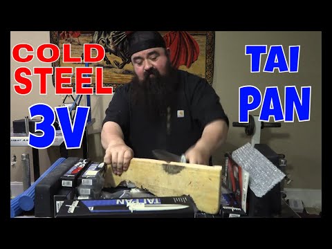 COLD STEEL TAI PAN 3V BLADE!!!