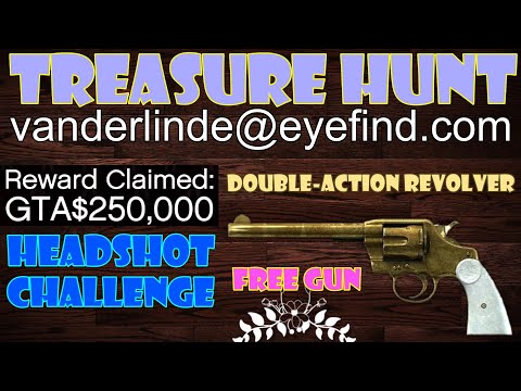 Treasure Hunt: Double-Action Revolver: Headshot Challenge 🪅 Collectible Guide FREE Gun GTA 5 Online