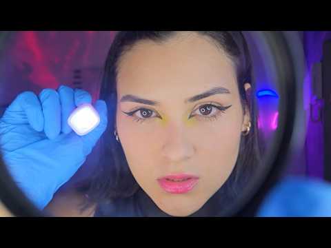 ASMR analyzing you up close 🔍visual triggers and soft speech