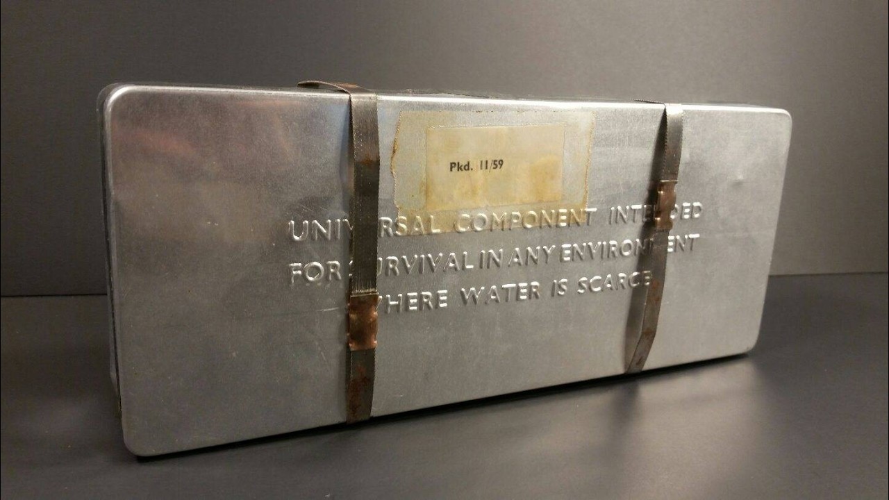 1959 British RAF Emergency Flying Ration Mark 5 Review Royal Air Force Survival Ration Tasting Test