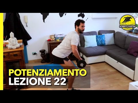 Allenamento per la Corsa a casa - FULL BODY + CARDIO - Principianti - Lezione 22