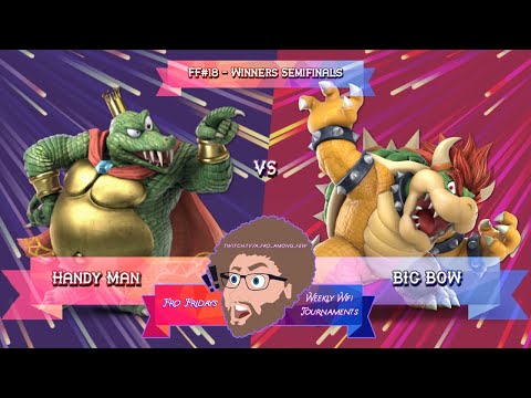 Handy Man (King K Rool) vs. BIG BOW (Bowser) - Winners Semifinals - Fro Fridays #18 - Double Elim