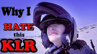 Why I hate the KLR. Adventure riding in Oman Episode 18