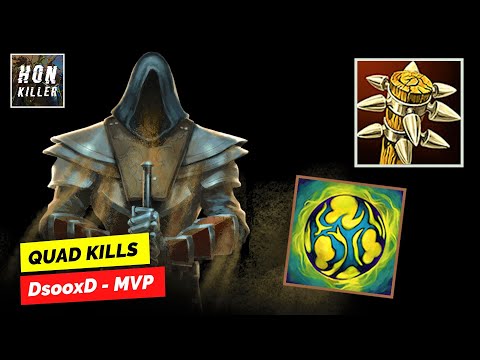 HoN Sand Wraith SAVAGE MACE with RESTORATION STONE - MVP