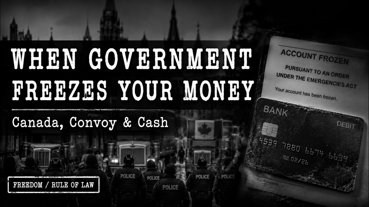 When Government Freezes Your Money